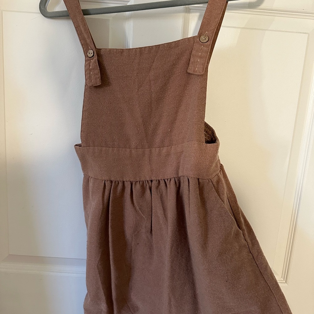 Blush Bohme Overall Dress (S); Lightly Used